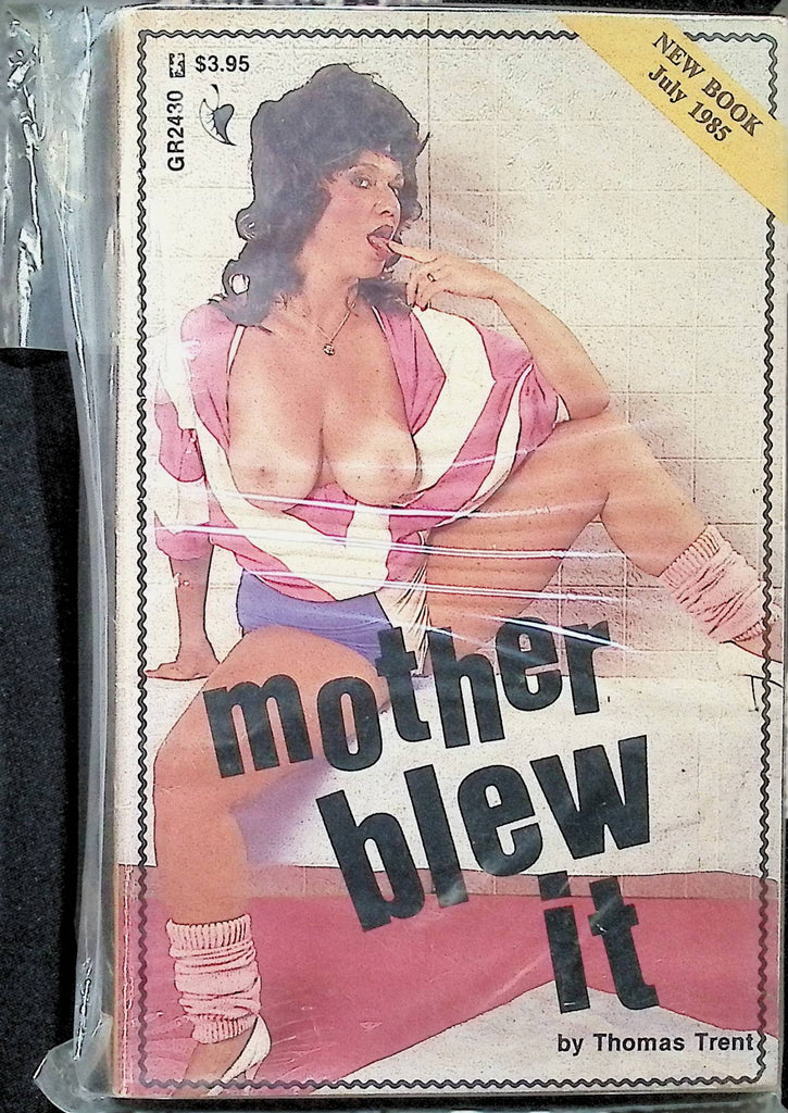 Mother Blew it by Thomas Trent GR2430 July 1985 Greenleaf Adult Paperback Novel-073124AMP2