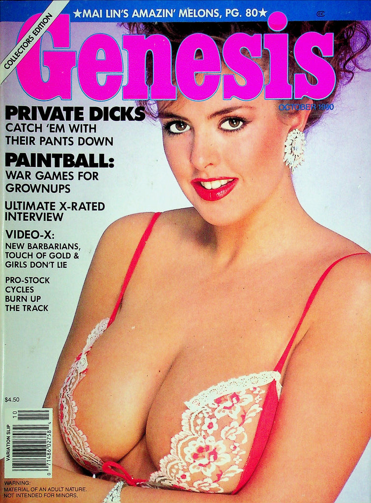 Genesis Magazine Ft. Lenna & Andrea October 1990 041425RP
