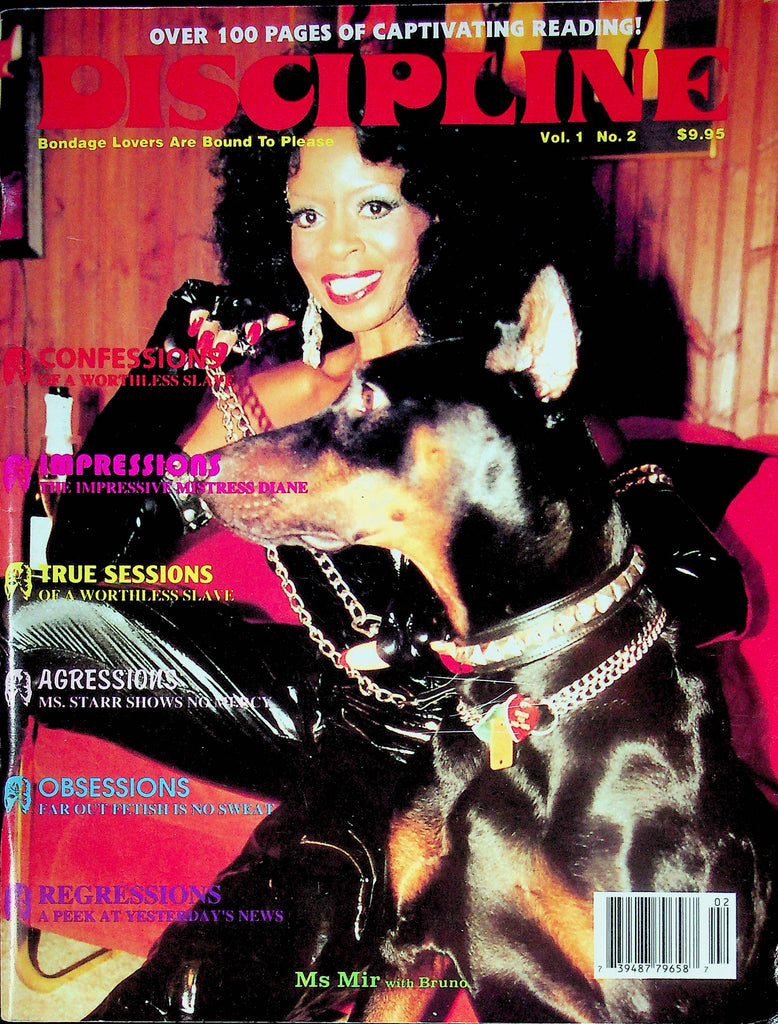 Discipline Magazine Ms Mir With Bruno Vol.1 No.2 011224RP2