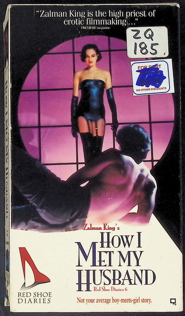 Red Shoe Diaries #6: How I Met My Husband Adult VHS Republic Pictures 121025AKVHS2