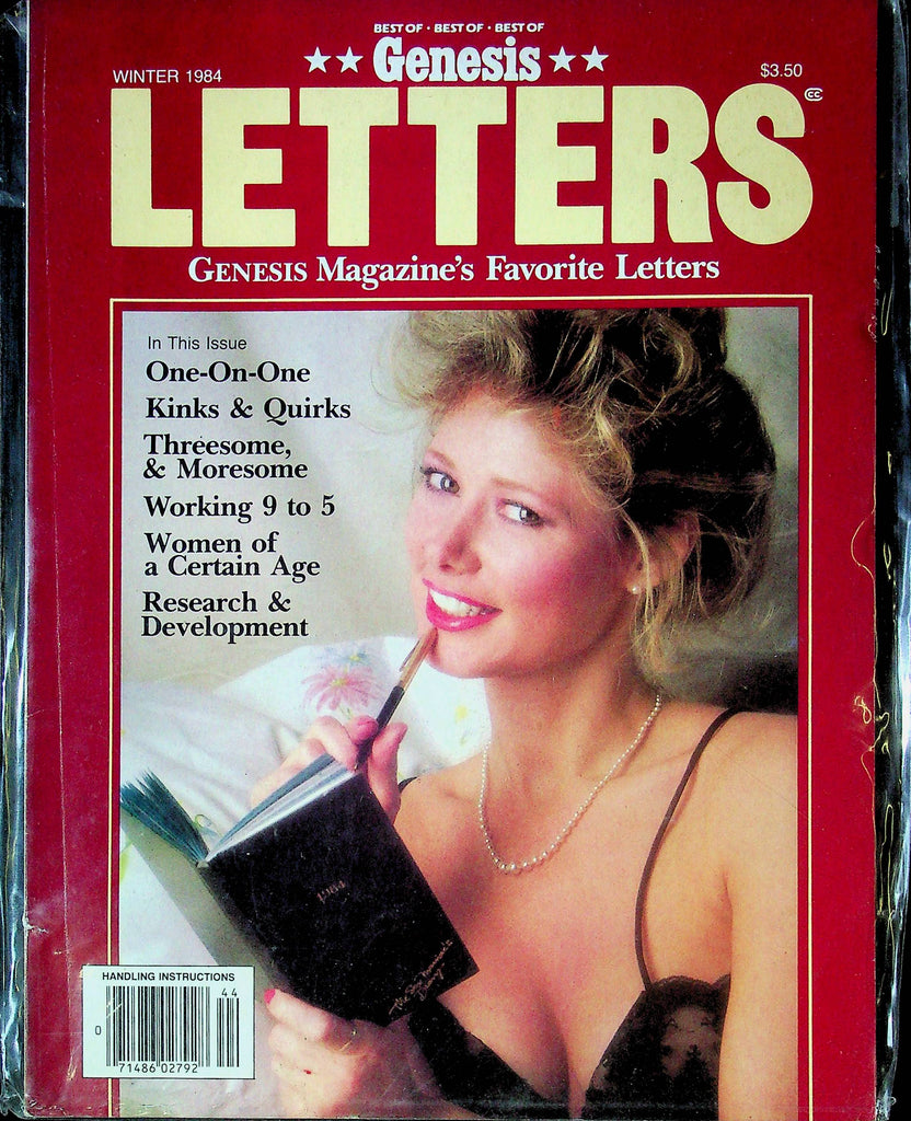 Genesis Best Of Letters Magazine Winter 1984 050724RP