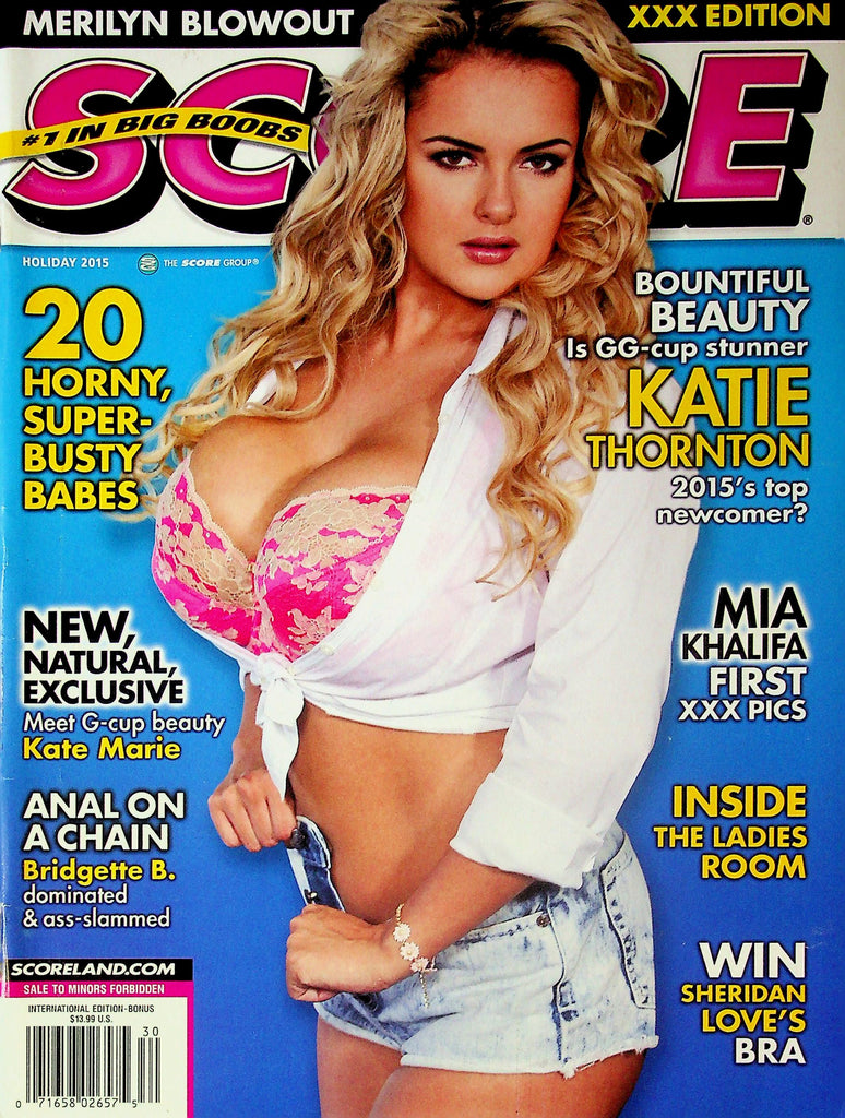 Score Magazine Ft Katie Thornton & Mia Khalifa Holiday 2015 081826AMP-