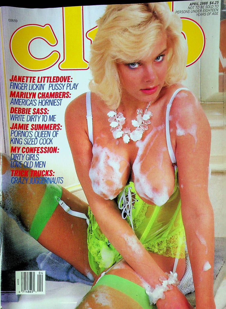 Club Magazine Janette littledove April 1988 020224RP