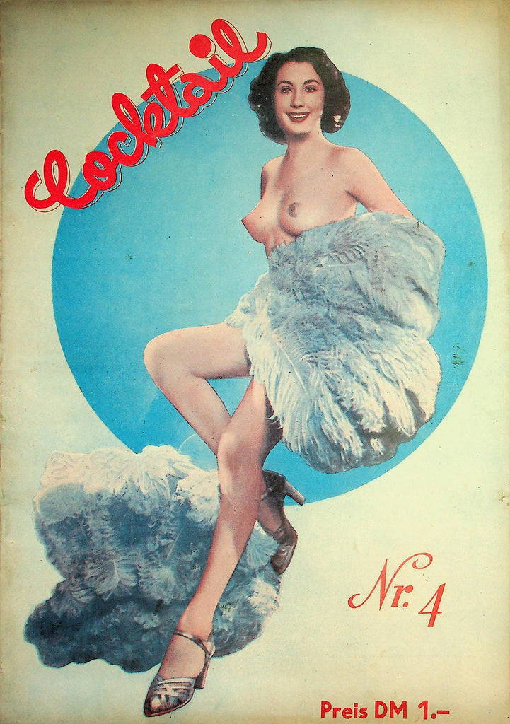 Cocktail Vintage German International Magazine  #4 1950's  070226lmp-GSC