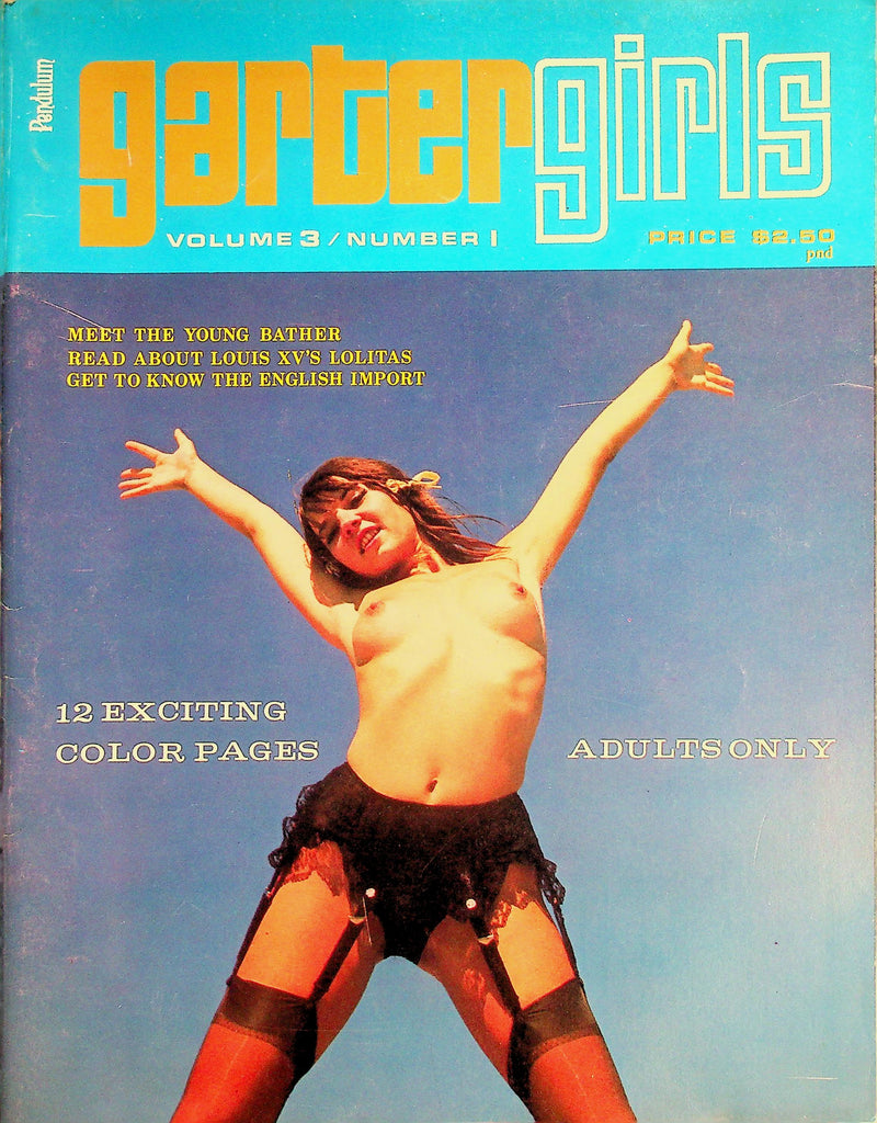 Garter Girls Magazine  Playing Hookie / Louis XV's Lolitas  vol.3 #1  1969    091726lmp-GSC