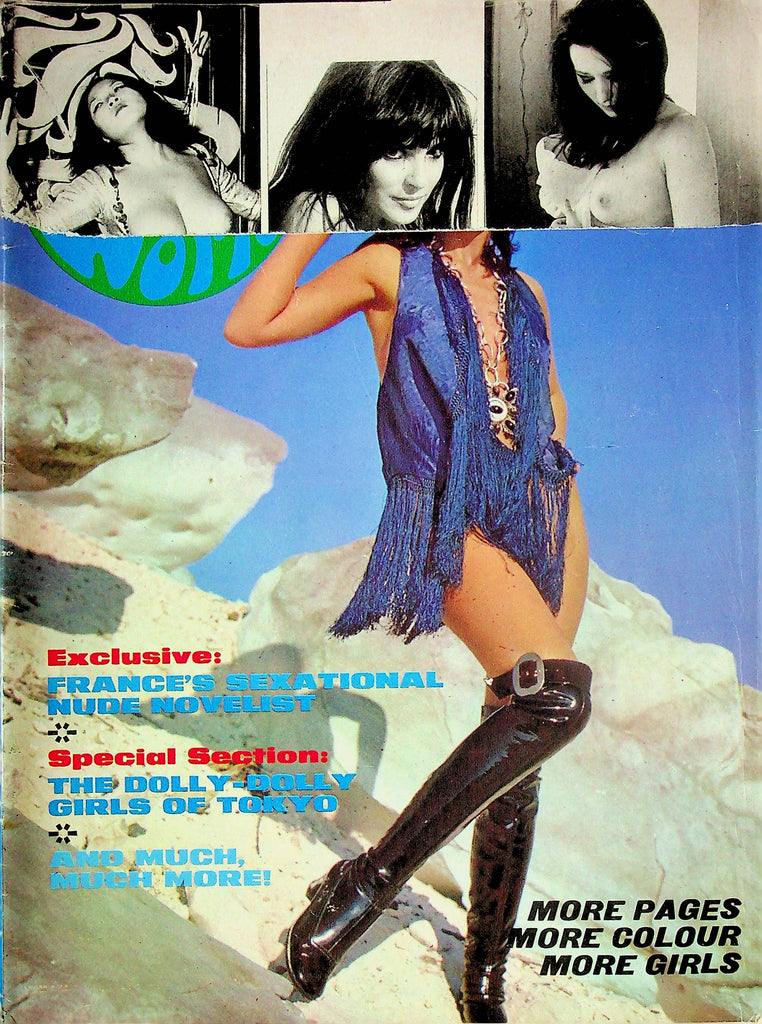 Girls Of The World Men's Magazine France's Nude Novelist 1970-80s 081424RP