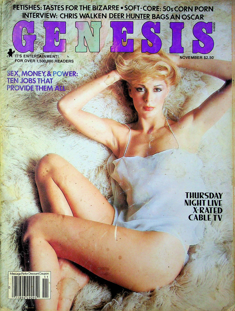 Genesis Magazine Christopher Walken Interview November 1979 090723RP