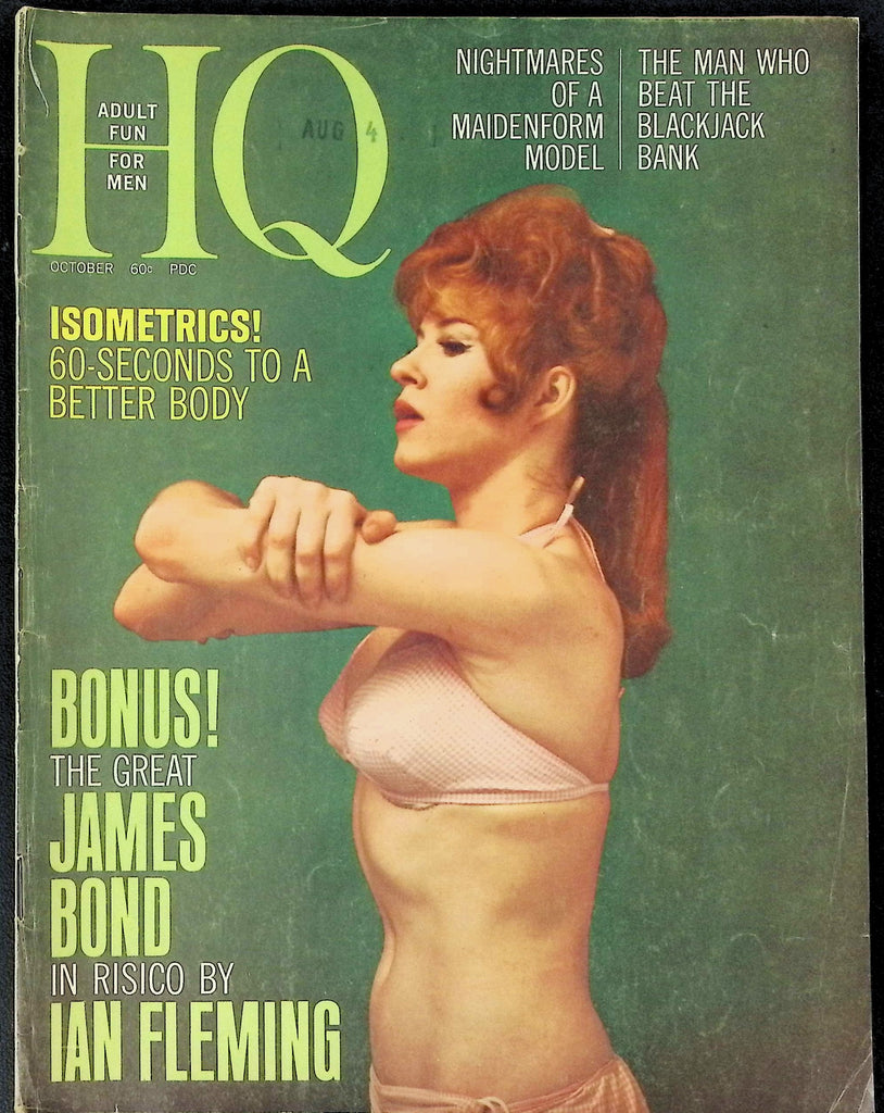 HQ Magazine Ian Fleming October 1964 052226AKP