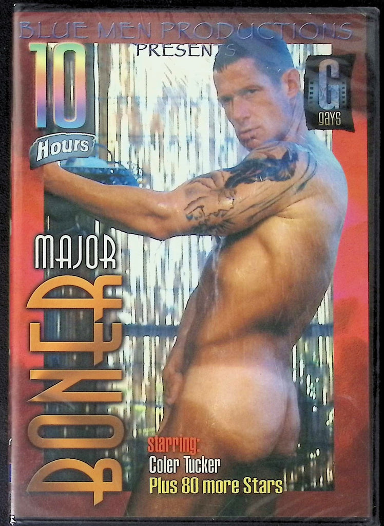 Major Boner ft. Coler Tucker 10 Hour Gay DVD Blue Men Productions 120225AKDVD