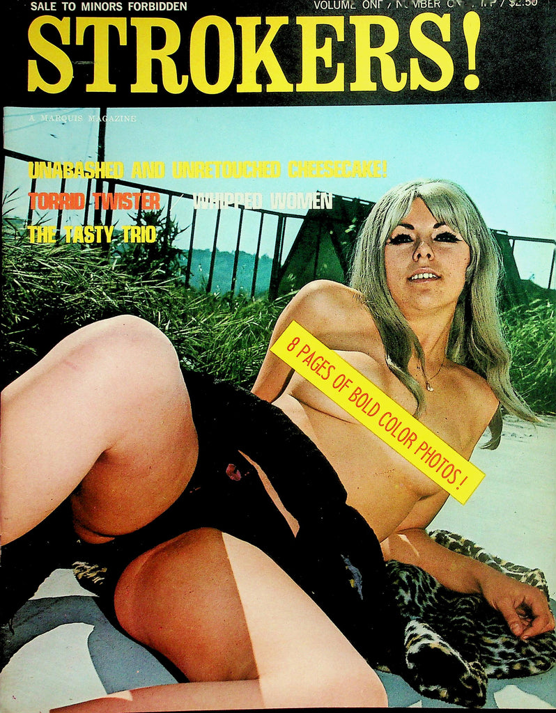Strokers! Magazine  Whipped Women / The Tasty Trio  vol.1 #1   1968    060626lmp-GSC
