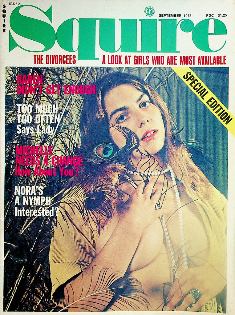 Squire Magazine  Nora's A Nymph... Interested?  September 1973 Special Edition  041124lm-p