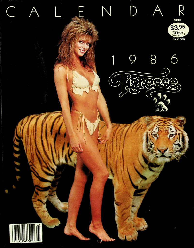 Tigresse 1986 Pin Up Adult Calendar 090426HRP-73