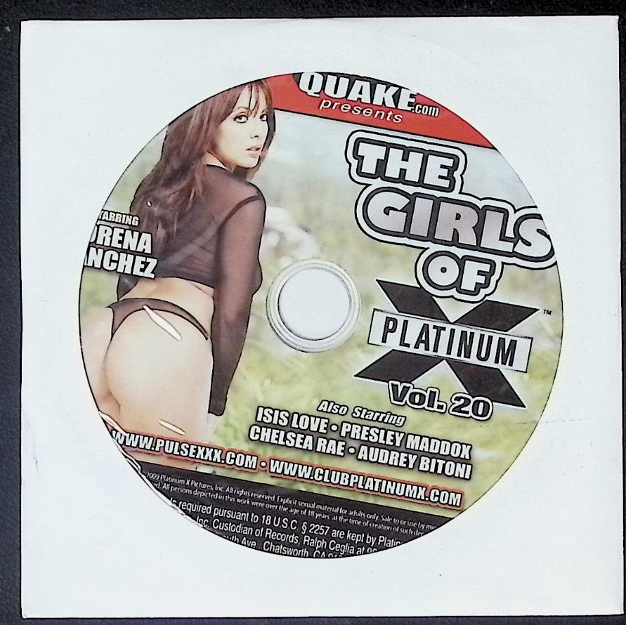 Girls of Platinum #20 ft. Lorena Sanchez, Isis Love, Chelsea Rae Adult DVD Major Quake Club Platinum 121725AKDVD-A13