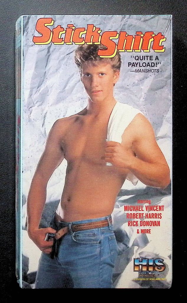 Stick Shift Adult Video Association Gay VHS 1990 Michael Vincent Robert Harris 112724DMVHS2