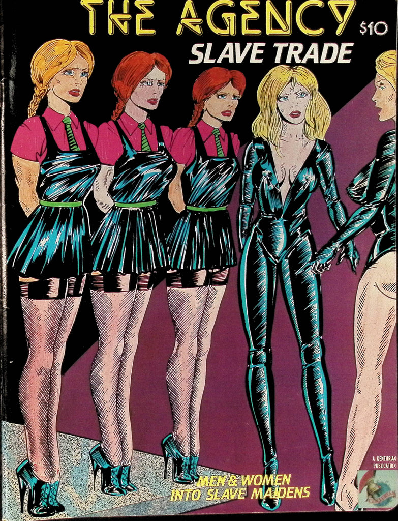The Agency Men & Women into Slave Maidens Centurian Publication Spring 1985 Illustrated BDSM Bondage Art Magazine 093025AMP