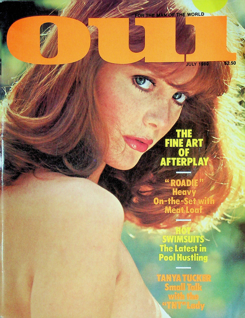 OUI Men's Magazine Art Of After Play & Tanya Tucker July 1980 120424RP