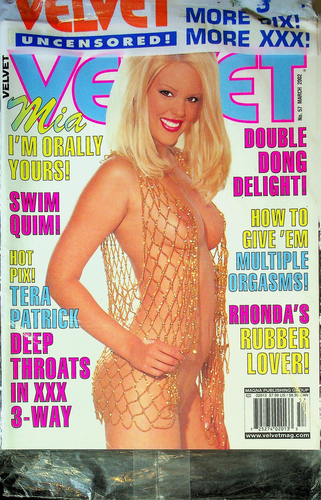 Velvet Magazine Ft. Mia & Rhonda March 2002 No.57 070125RP-