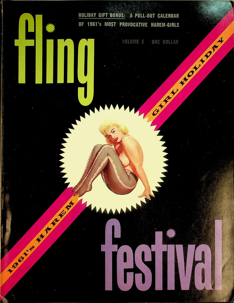 Fling Festival 1961's Harem Girl Holiday Festival Magazine  Maria Stinger / Viginia Bell    092626lmp-GSC