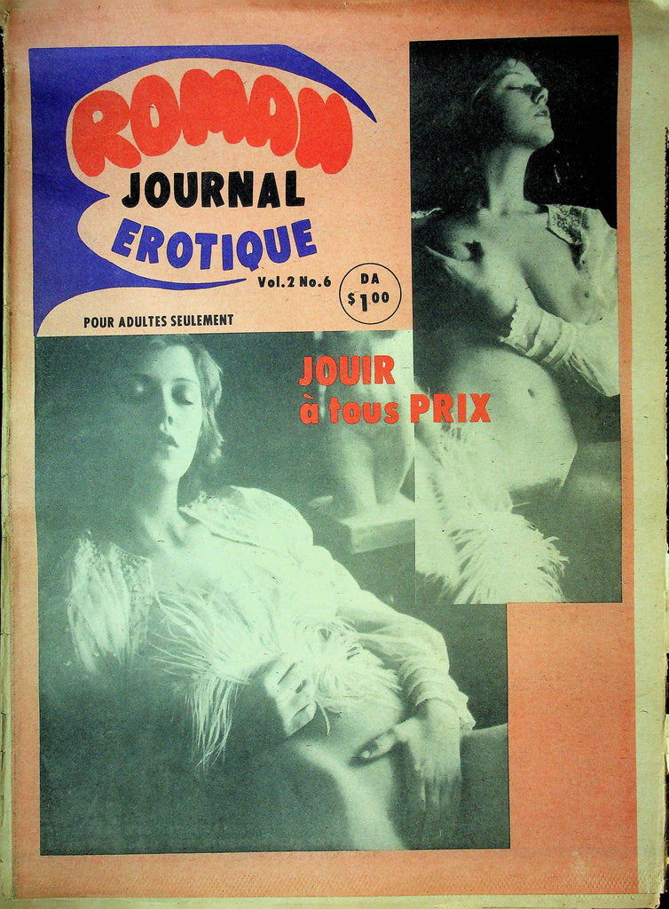 Roman Journal Erotique French Men's Newspaper Vol.2 No.6 061324OSRP