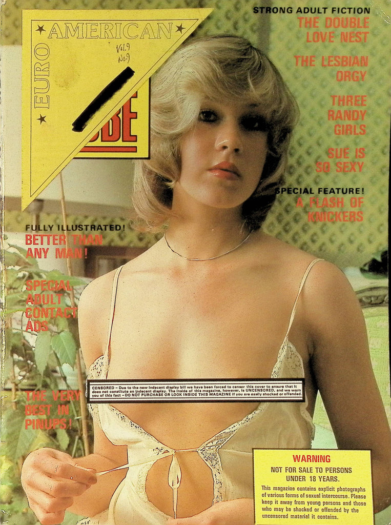 Probe UK 1980s Adult Magazine Vol 9 #9 Three Randy Girls Sexy Sue 101025AMP
