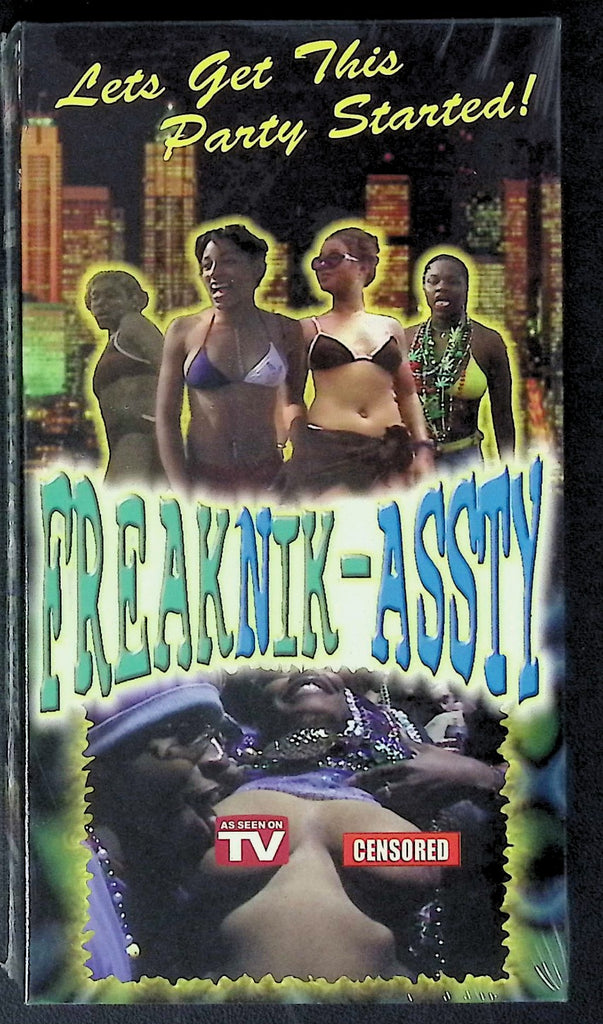 Freaknik-Assty Adult VHS 2002 Wayne Enterprises 052726AKVHS2