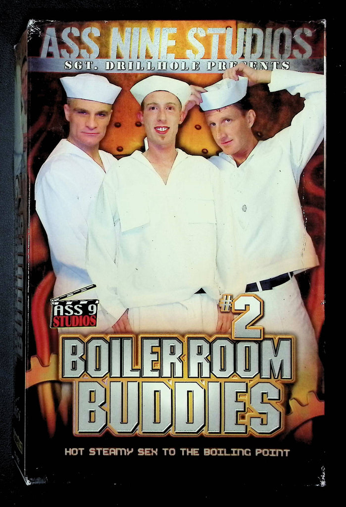 Boiler Room Buddies #2 Ass Nine Studios Gay VHS Wiley Boyd Tony Akin 041125DMVHS2