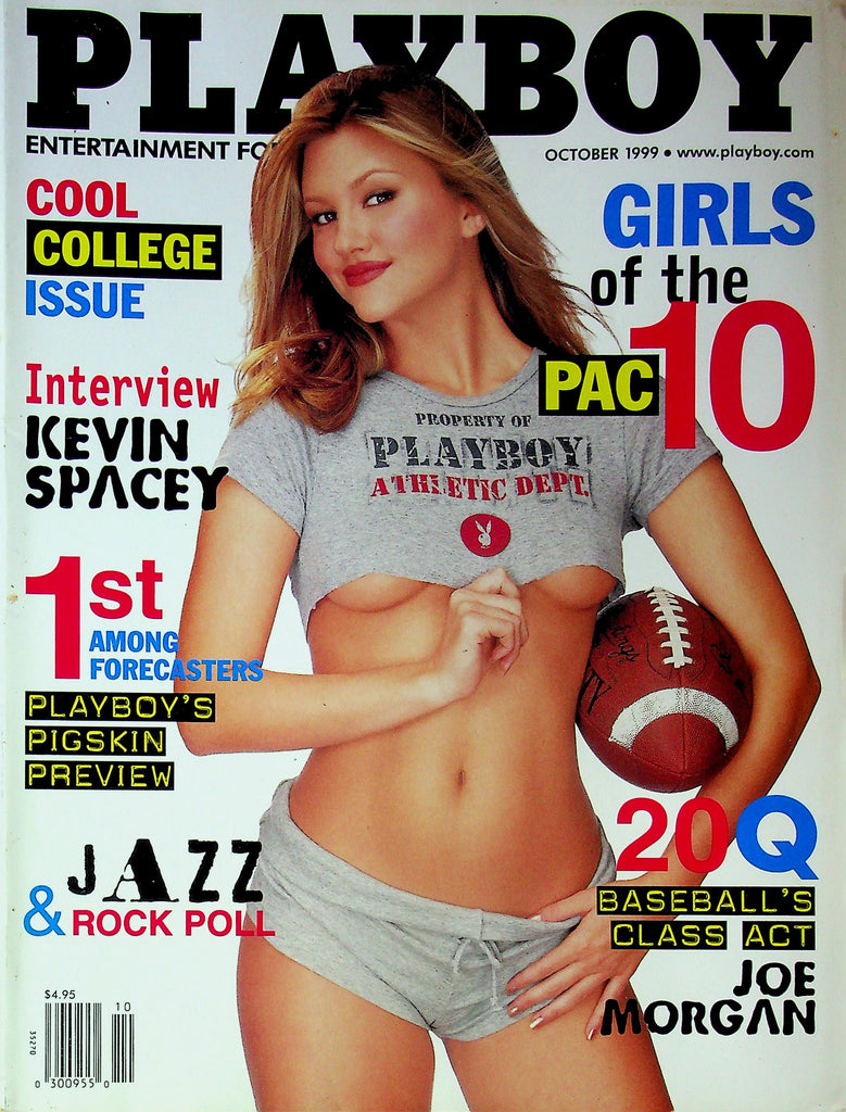 Playboy Magazine Girls Of The Pac 10 Ft. Joe Morgan October 1999 080925RP-