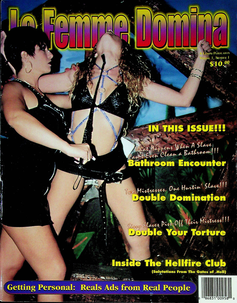 Le Femme Domina BDSM Magazine Double Domination & Torture Vol.1 No.1 1 –  Mr-Magazine