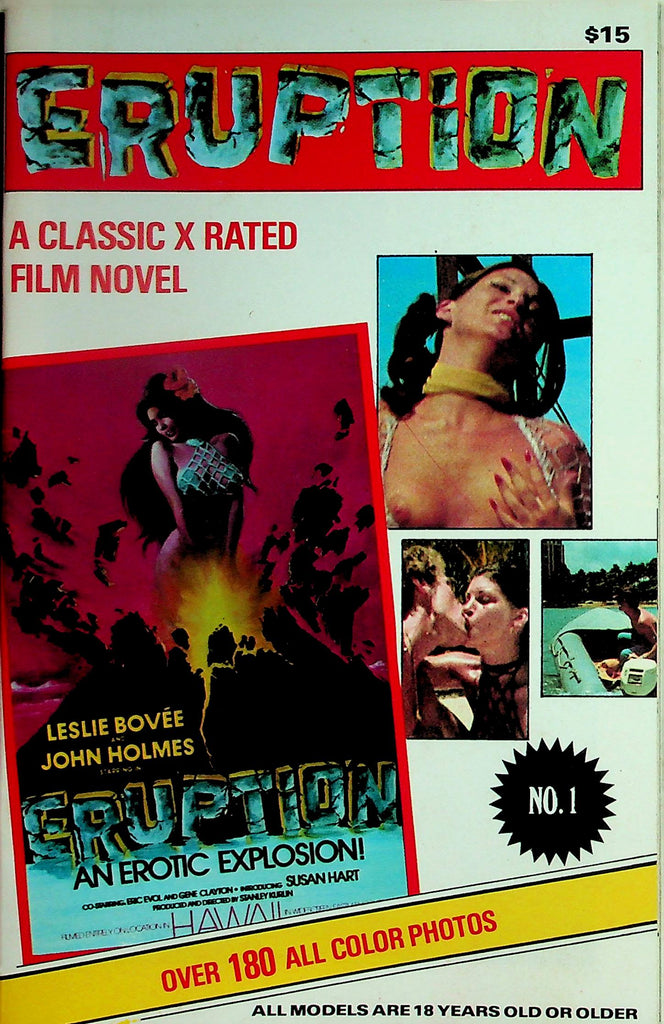 Eruption Digest  A Classic X Rated Film Novel  Leslie Bovee / John Holmes  #1  1980's     100226lmp-GSC