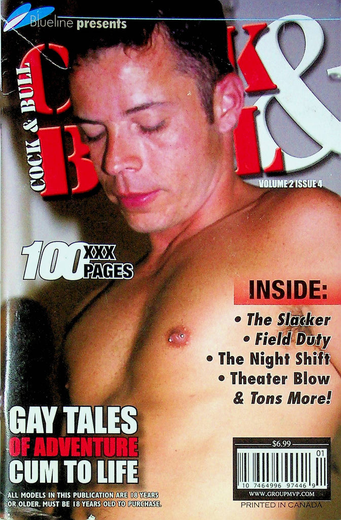 Cock & Bull Gay Digest Magazine Adventure Cum To Life Vol.2 No.4 052924RP