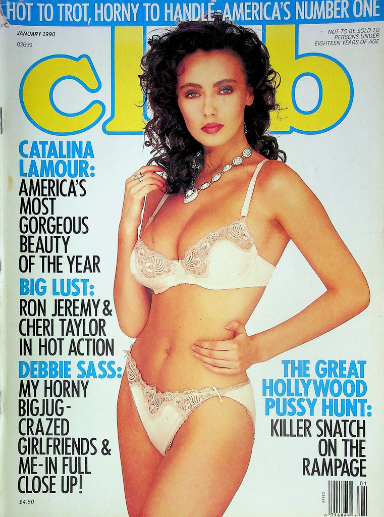 Club Magazine Catalina Lamour January 1990 042624RP