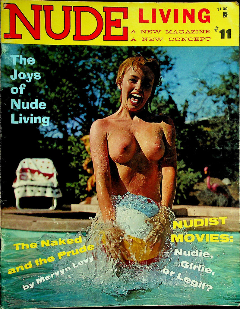 Nude Living Magazine  The Naked And The Prude / Nudist Movies   #11  1962  102126lmp-GSC