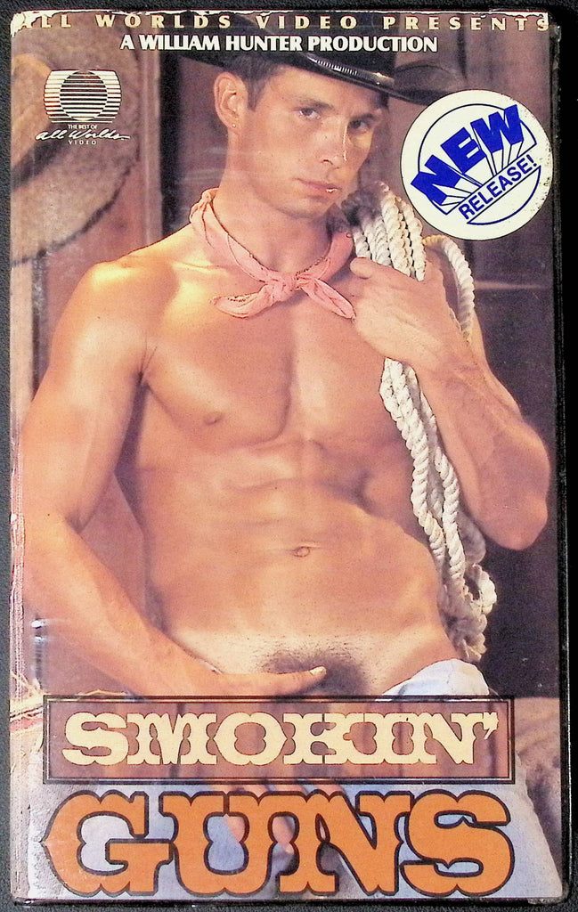 Smokin' Guns All Worlds Video Gay VHS 1995 103124JKVHS