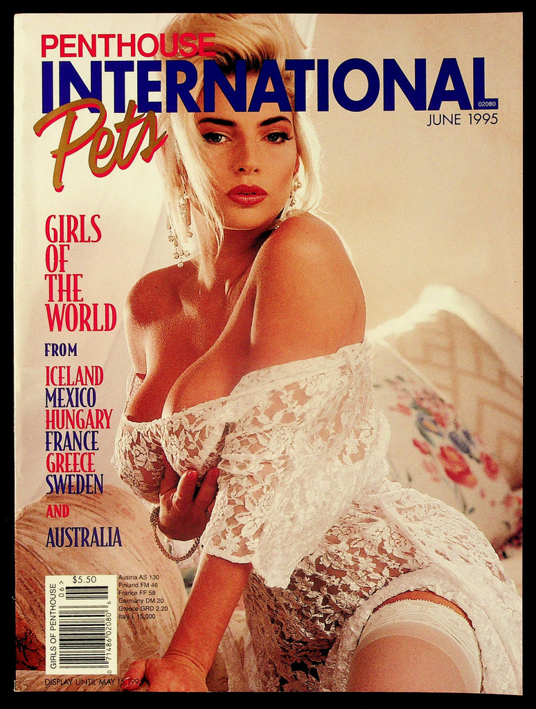 Penthouse | International Pets Adult Magazine June 1995 Girls Of The World 090426HRP-72