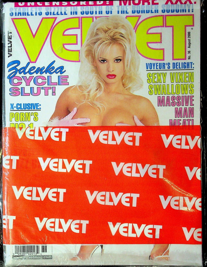 Velvet Magazine Ft. Zdenka August 2000 No.36 081425RP-