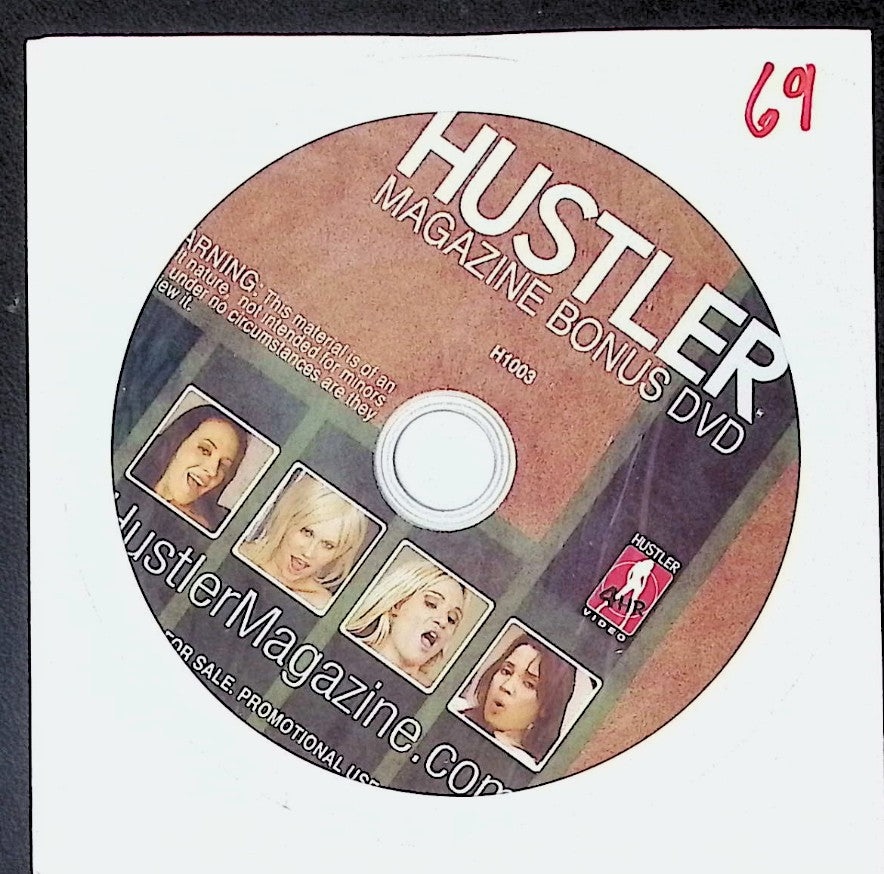 Hustler Magazine Bonus DVD #H1003 Adult DVD 022026AKDVD-D69