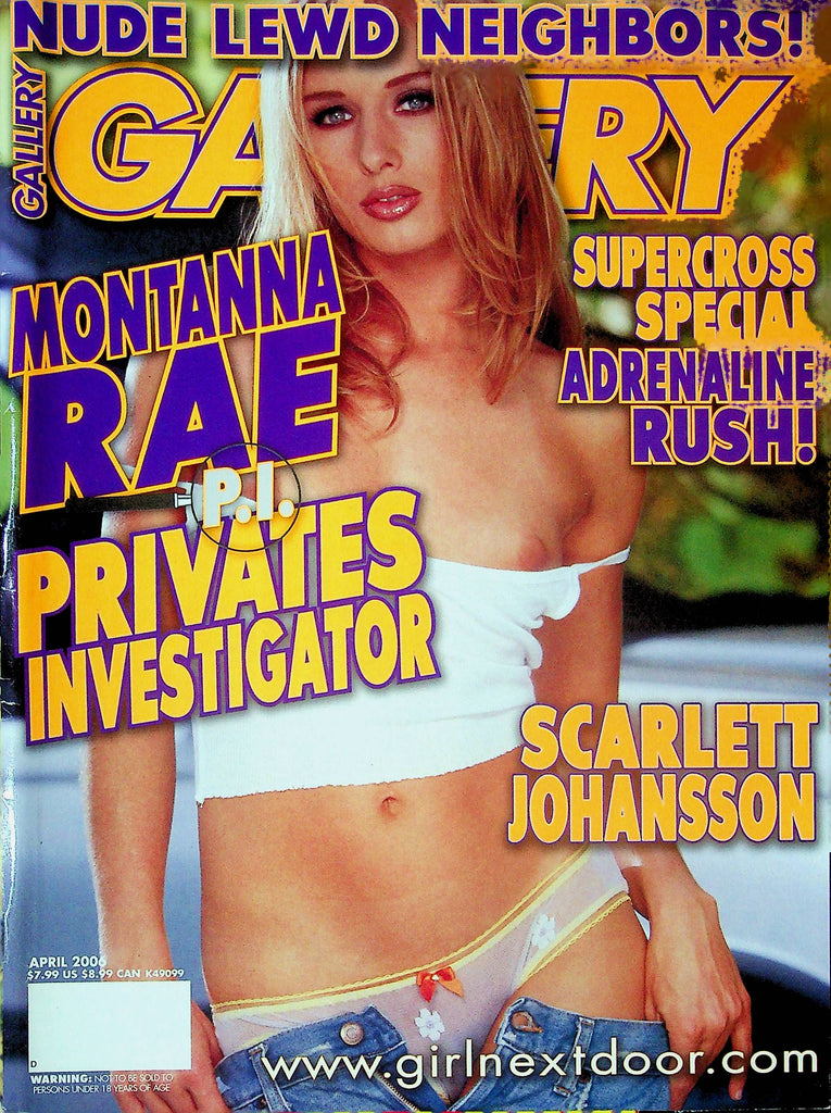 Gallery Magazine Montanna Rae & Scarlett Johansson April 2006 042024RP