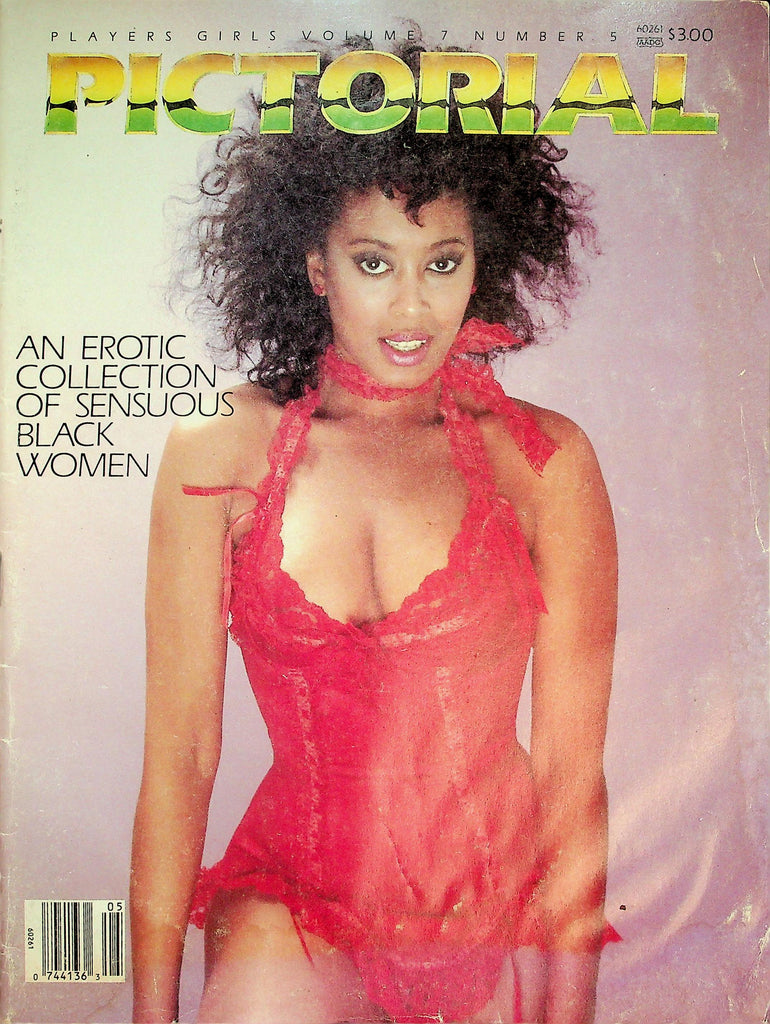 Pictorial Players Girls Magazine  Erotic Collection Of Sensuous Black Women : Brandy, Gabriella  & More!    vol. 7 #5 December 1986   072526lmp-GSC