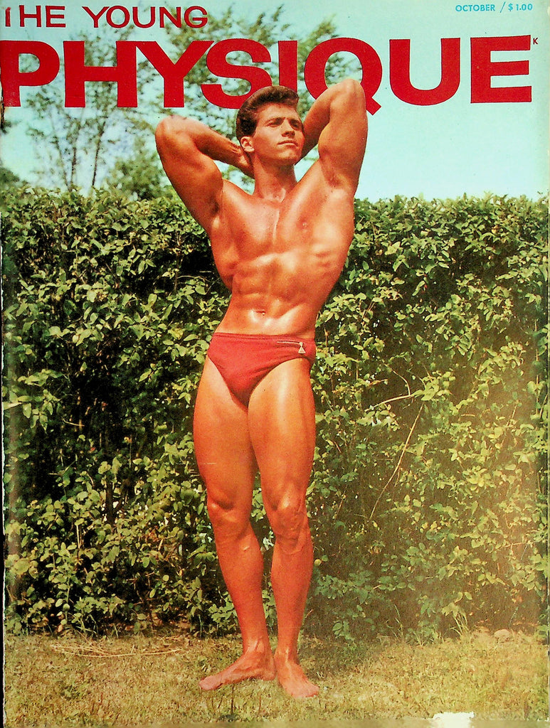 The Young Physique 18+ Men's Gay Interest Magazine  Cover Guy Jean-Charles St. Mars - Mr. World  October 1962 102426lmp-GSC