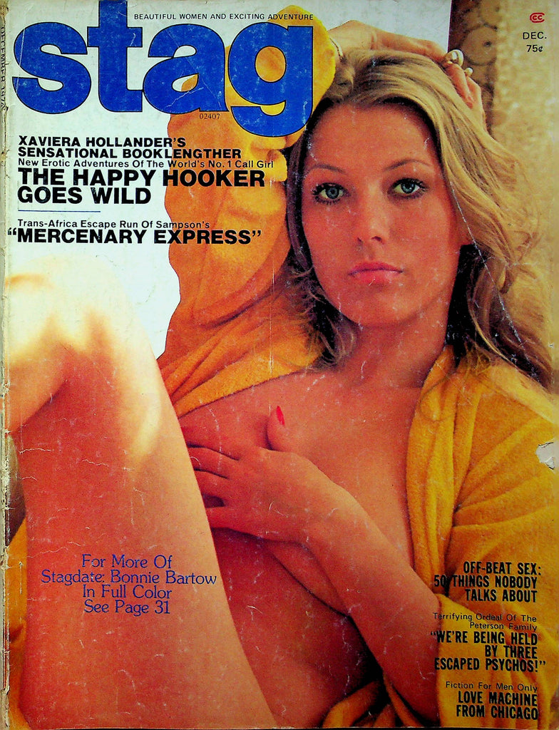 Stag Magazine Xaviera Hollander & Bonnie Bartow December 1974 062623RP