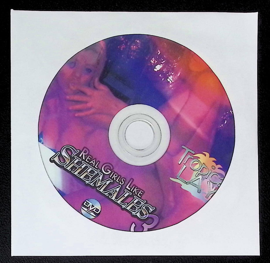 Real Girls Like Shemales #3 - Case/Cover Art Not Included - Gay/Trans DVD Tropical Lay - 082125AKDVD-A