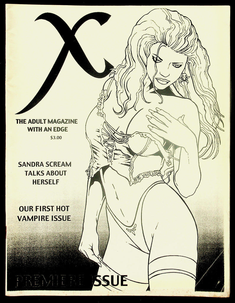 X Adult Magazine 1980s/1990s Sandra Scream Feature 083126hrp-80