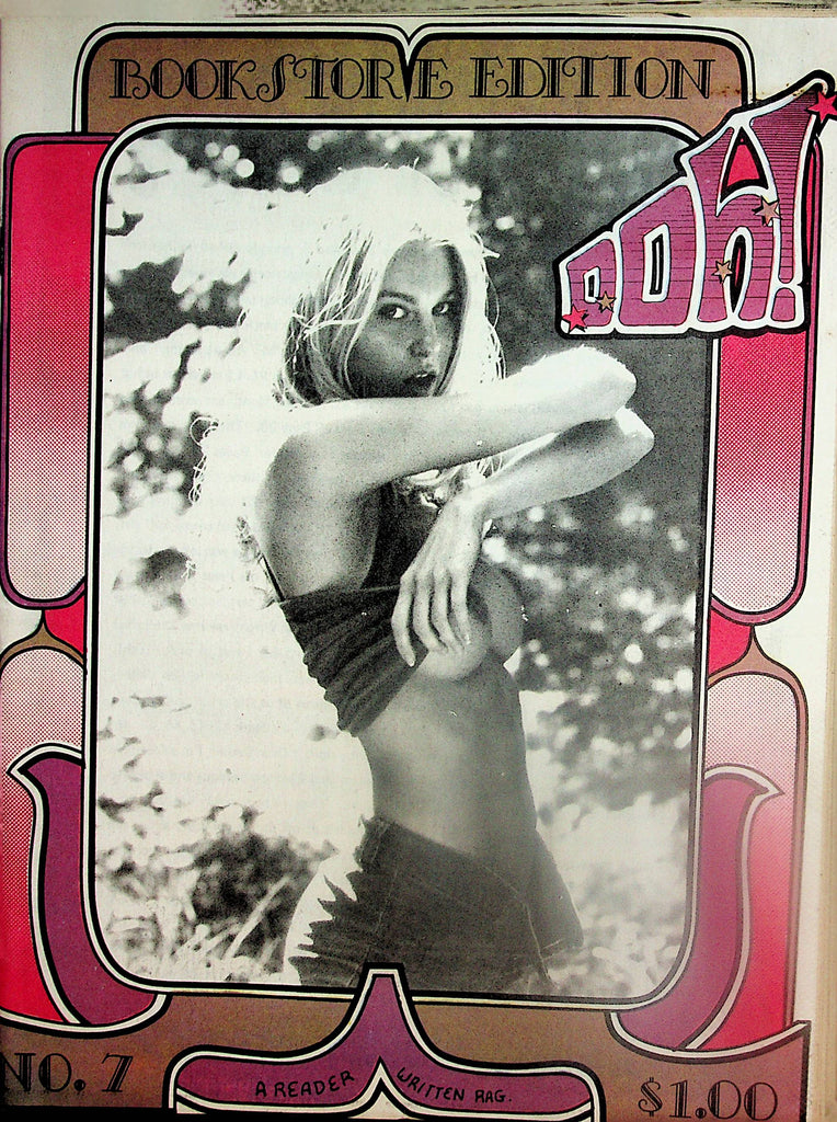 Oooh! Adult Newspaper Magazine  Covergirl Roxanne    #7   1970's     102324lm-p
