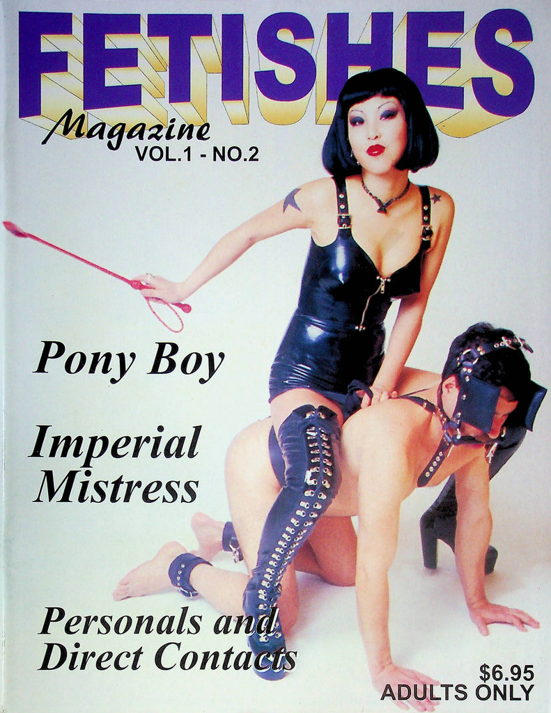 Fetishes Magazine Pony Boy & Imperial Mistress Vol.1 No.2 011824RP
