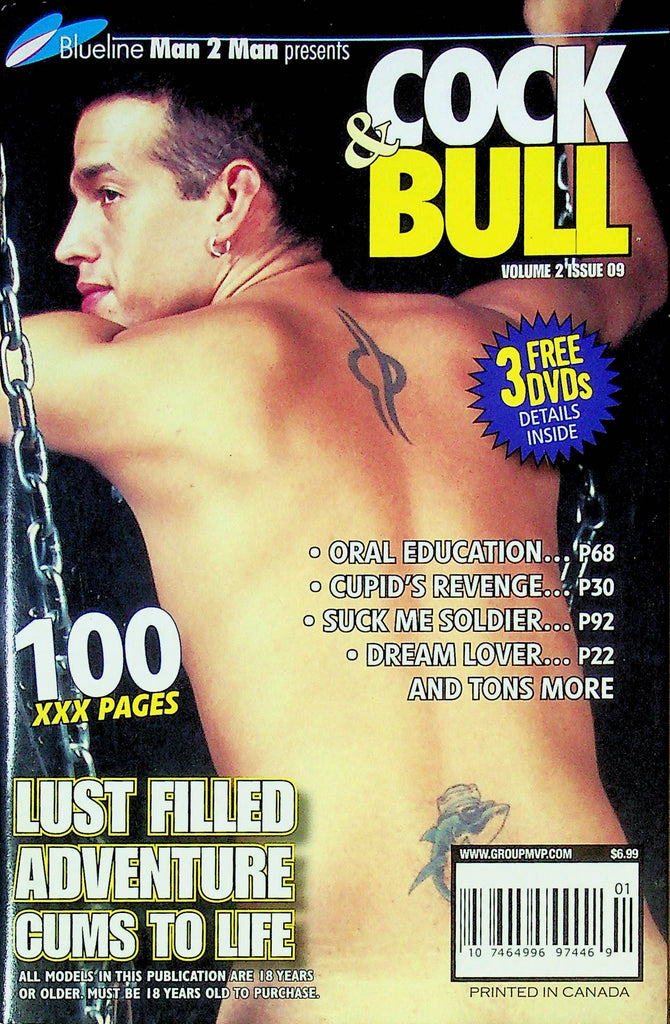 Cock & Bull Gay Digest Magazine Oral Education Vol.2 No.9 052924RP
