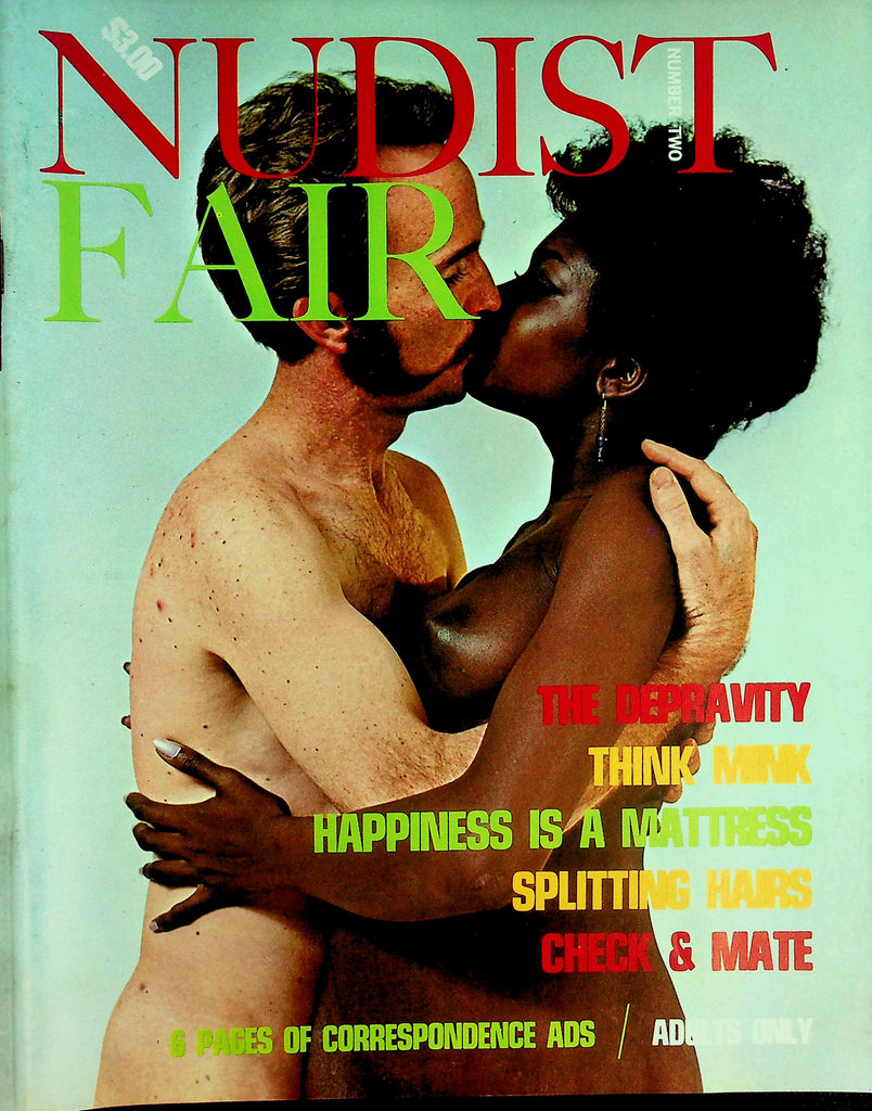 Nudist Fair Magazine  Check & Mate / Three's No Crowd  #2 1969    081626lmp-GSC
