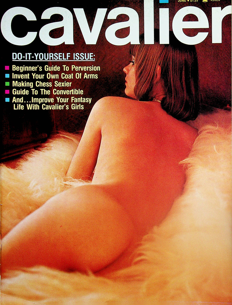 Cavalier Busty Magazine  Centerfold Girl Sally June 1975  040725lm-p