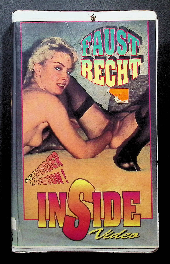 Faust Recht #594 Inside Video VHS 121024DMVHS3