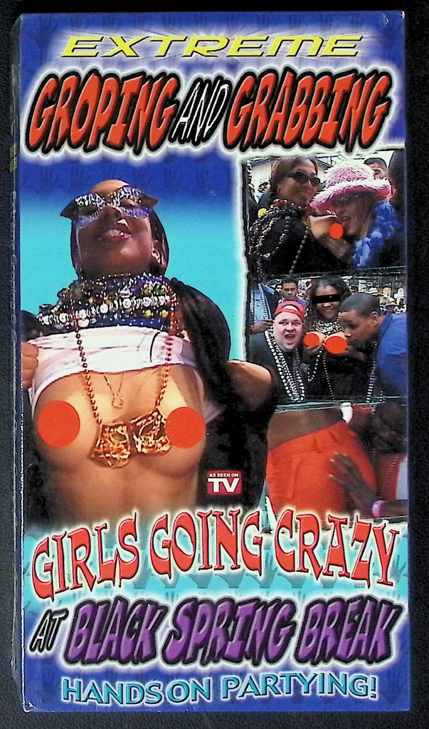 Girls Going Crazy at Black Spring Break Adult VHS 2004 Wayne Enterprises 052726AKVHS