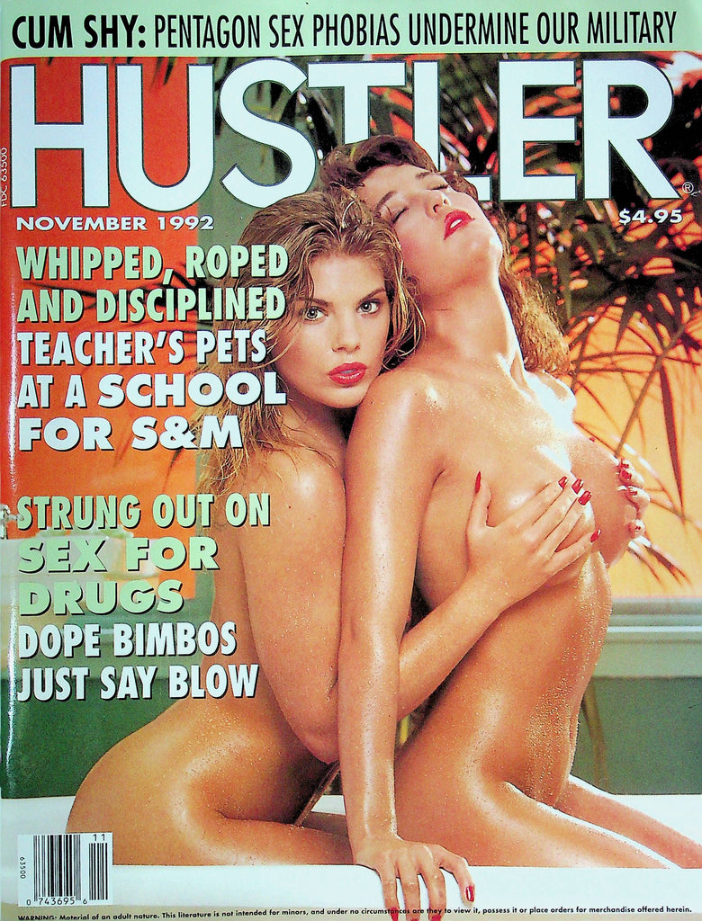 Hustler Magazine Sybil & Barbara November 1992 073024RP